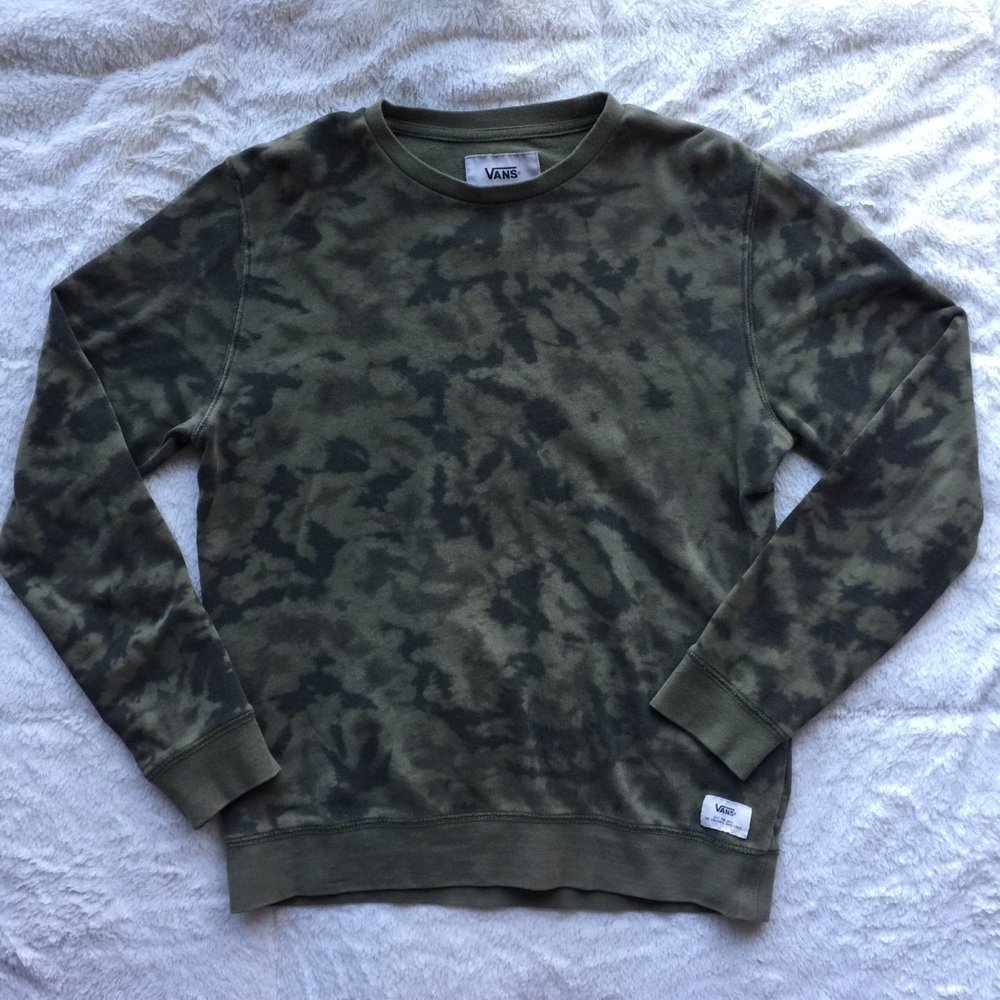 Vans camouflage Tie-dye Sweat Shirt
